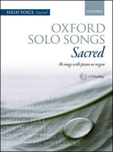 Oxford Solo Songs: Sacred Vocal Solo & Collections sheet music cover